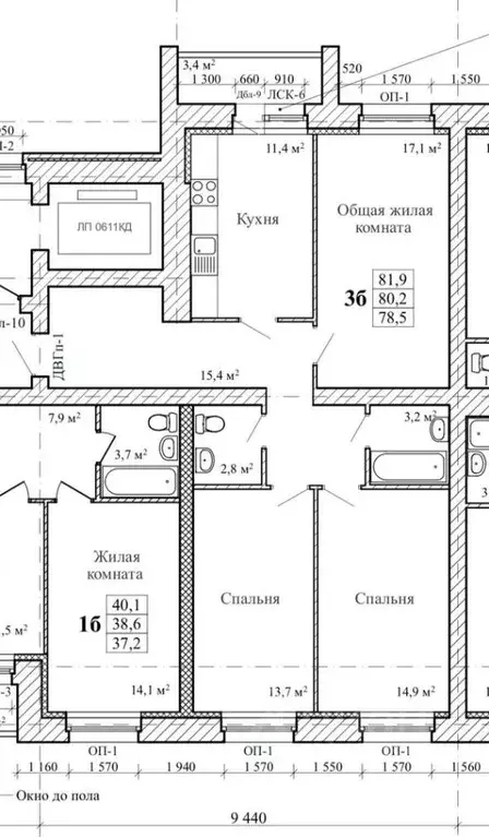 3-к кв. Тамбовская область, Тамбов городской округ, с. Бокино пер. ... - Фото 1