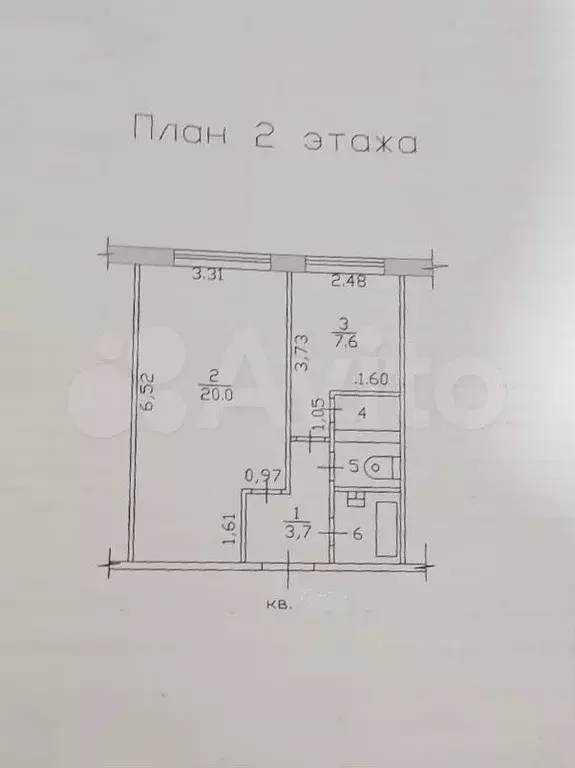 1-к. квартира, 35 м, 2/10 эт. - Фото 0