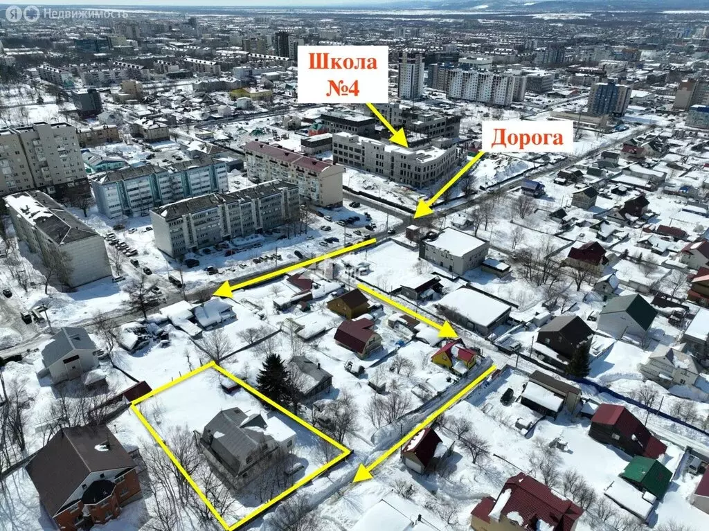 Дом в Южно-Сахалинск, 19-й микрорайон, Родниковая улица, 5Б (353.5 м) - Фото 2