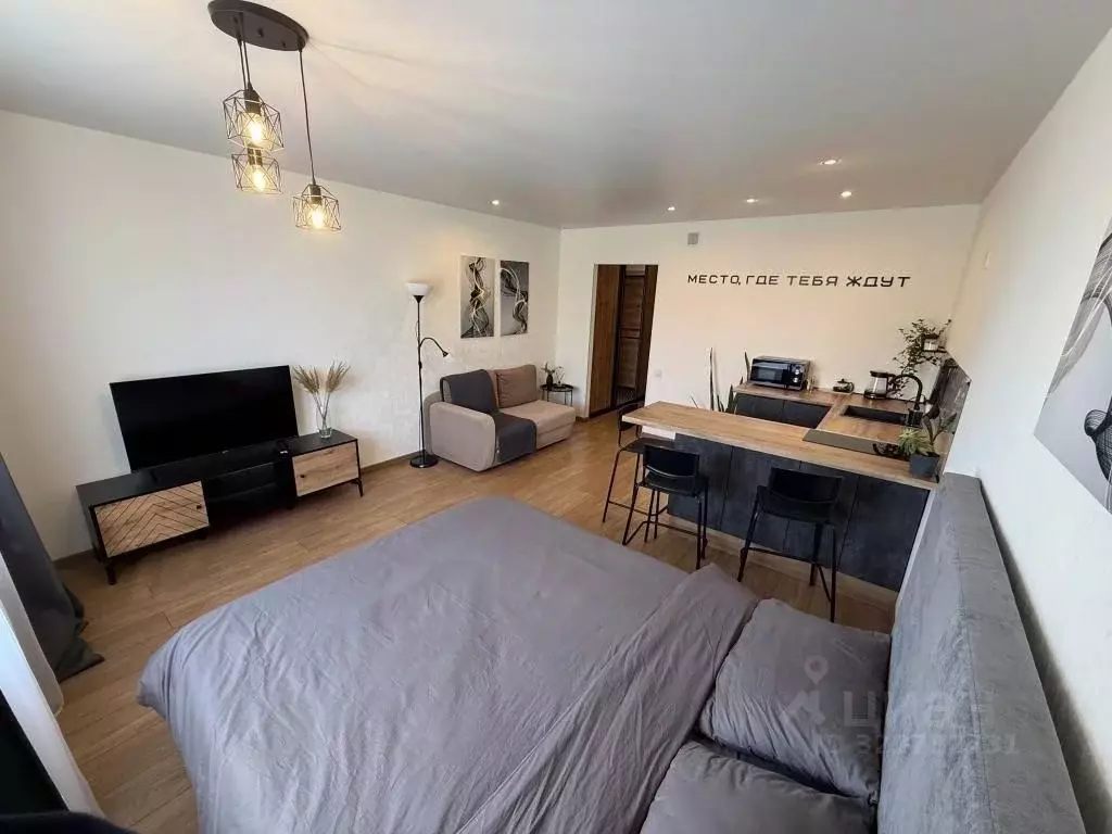 1-к кв. Калужская область, Калуга Хрустальная ул., 44к3 (30.0 м) - Фото 2