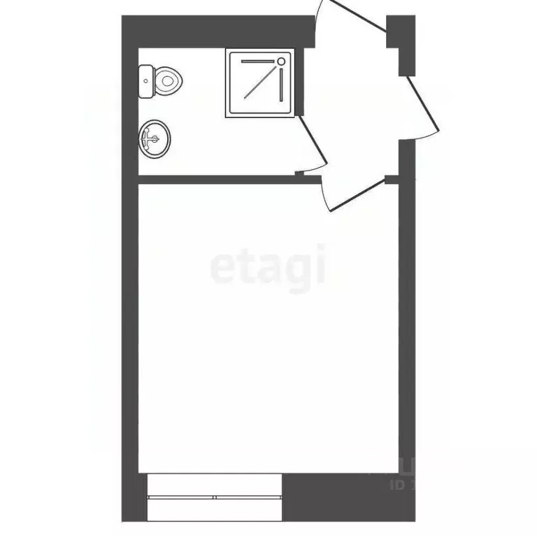 Комната Крым, Симферополь ул. Марка Донского (12.4 м) - Фото 2