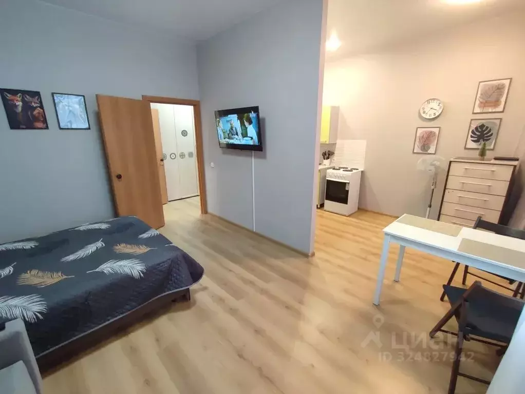 Студия Пермский край, Пермь Полевая ул., 10 (37.0 м) - Фото 2