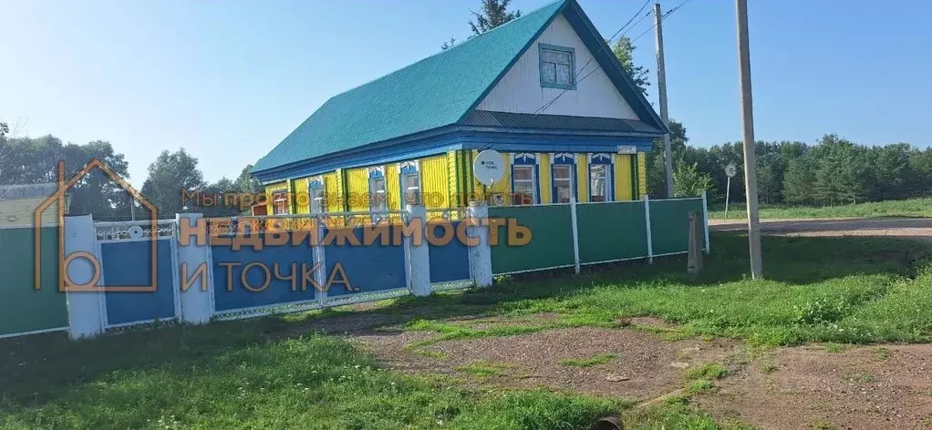 Дом в Башкортостан, Дюртюлинский район, Семилетовский сельсовет, с. ... - Фото 1