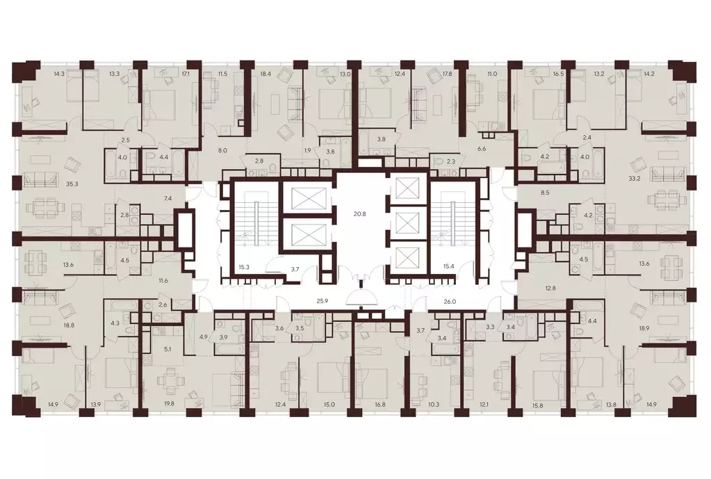 1-к кв. Москва ул. Куусинена, вл21 (34.6 м) - Фото 1