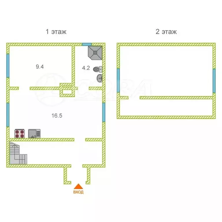 Дом в Свердловская область, Тугулымский муниципальный округ, деревня ... - Фото 1