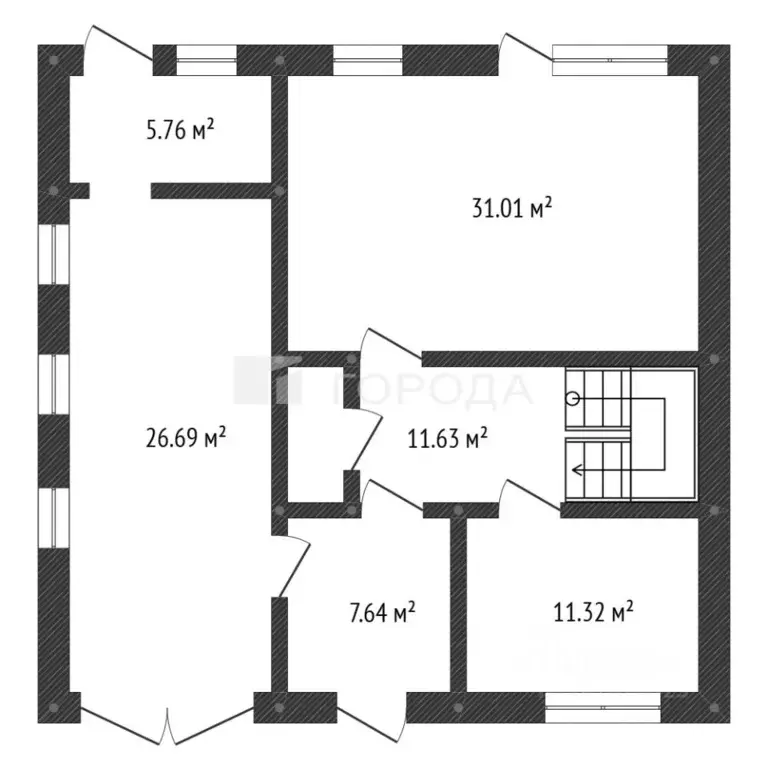 Таунхаус в Томская область, Томск пос. Просторный, Карельская ул. (157 ... - Фото 2
