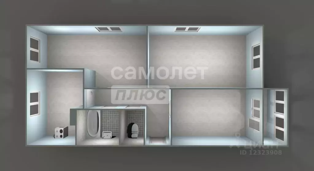 3-к кв. Москва Багратионовский проезд, 8к2 (70.0 м) - Фото 1