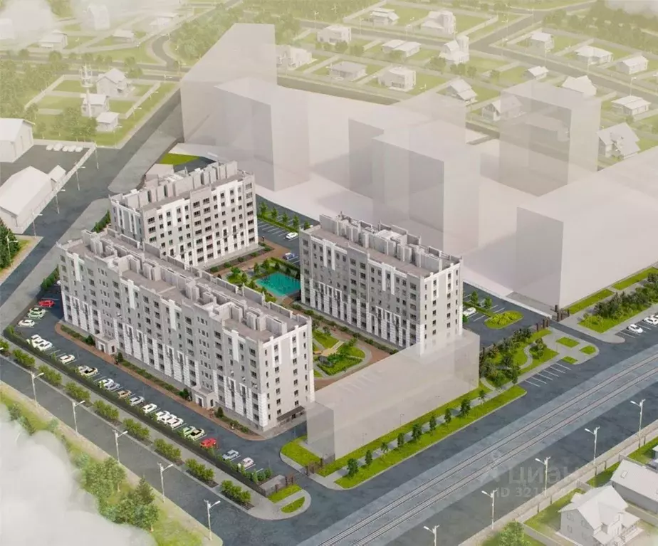 2-к кв. Волгоградская область, Волгоград Времена года жилой комплекс ... - Фото 1