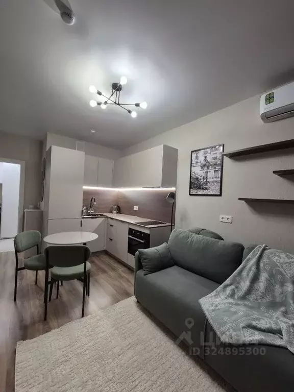 Студия Московская область, Долгопрудный Парковая ул., 44к1 (21.3 м) - Фото 2