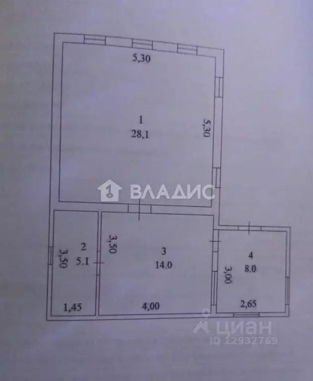 Дом в Пензенская область, с. Бессоновка ул. Городок, 114 (55 м) - Фото 1