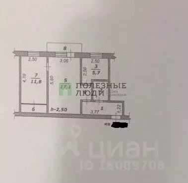 2-к кв. Белгородская область, Белгородский район, Беловское с/пос, с. ... - Фото 2