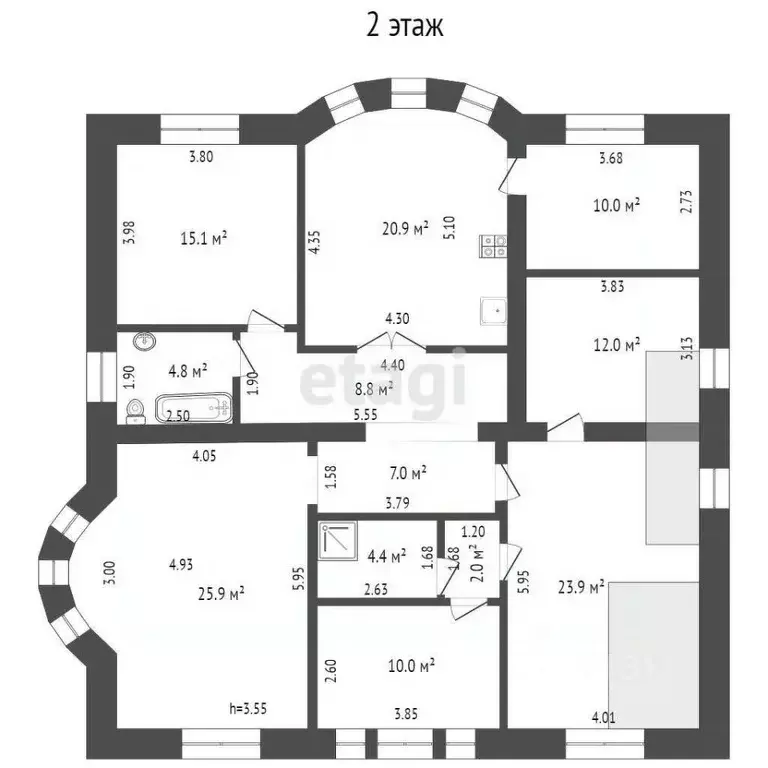 Офис в Костромская область, Кострома Катушечная ул., 22 (21 м) - Фото 1