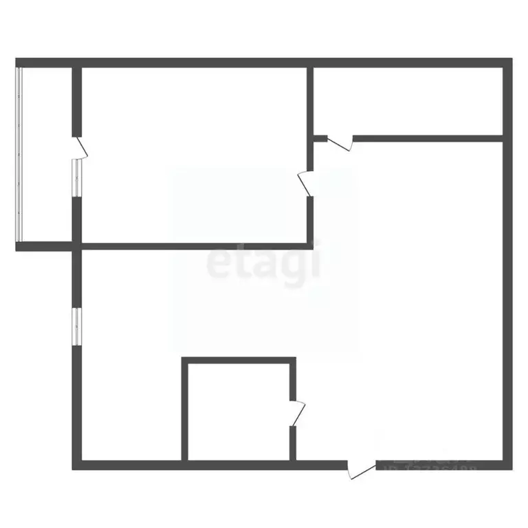 1-к кв. Амурская область, Благовещенск Комсомольская ул., 49 (44.1 м) - Фото 1