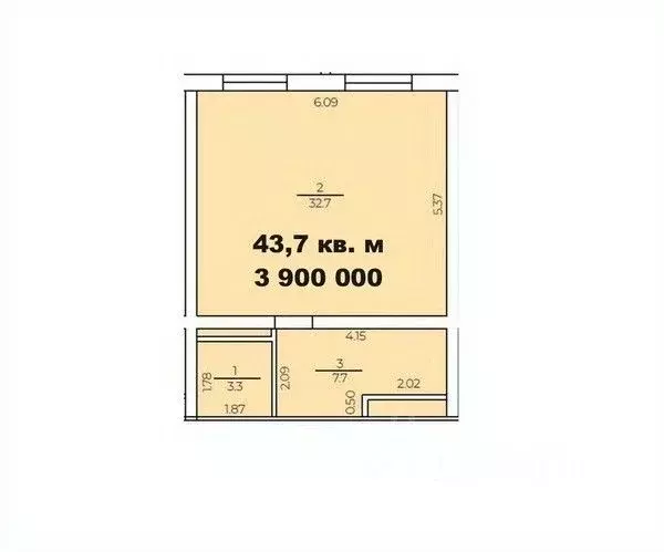 Офис в Краснодарский край, Анапа ул. Лермонтова, 118 (44 м) - Фото 2