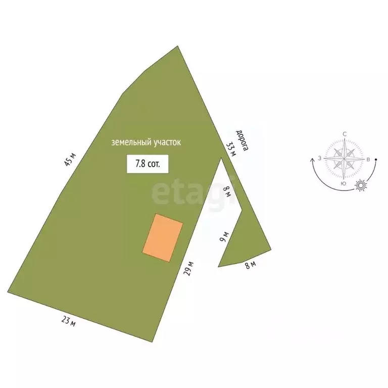 Дом в Камчатский край, Елизовский муниципальный округ, Строитель СНТ  ... - Фото 2