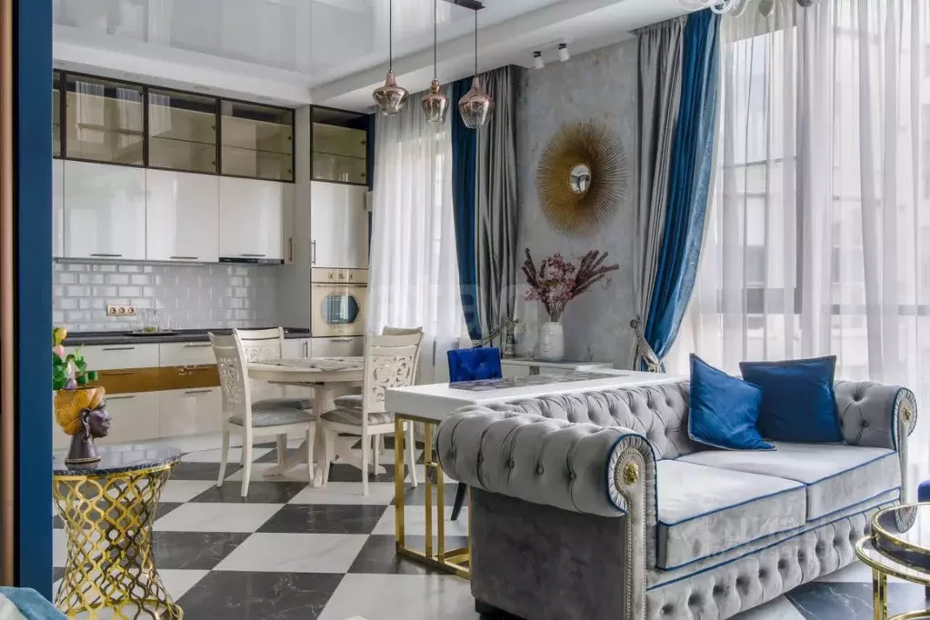 Студия Санкт-Петербург Большая Посадская ул., 12 (44.0 м) - Фото 1