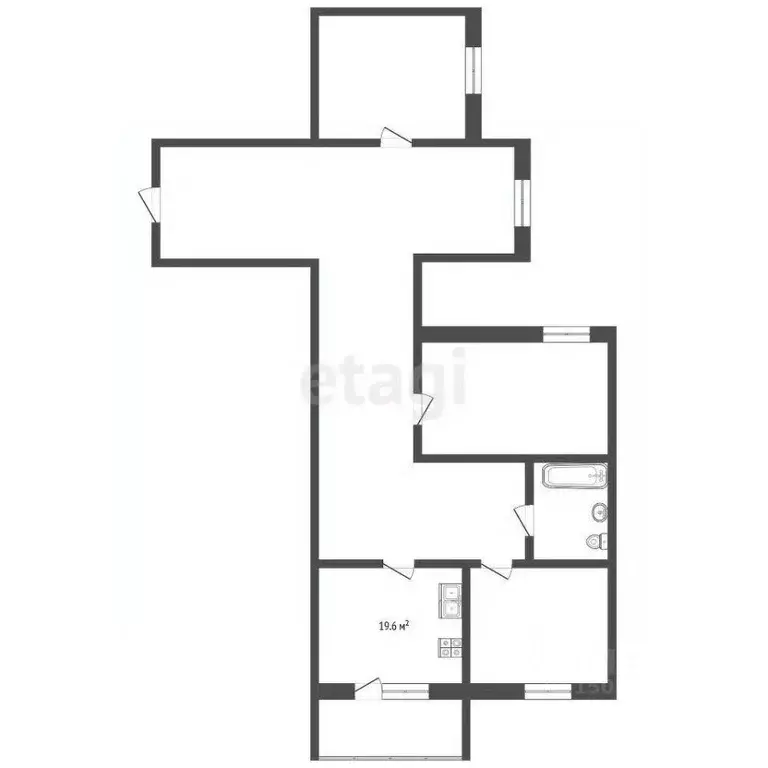 6-к кв. Владимирская область, Муром ул. Энгельса, 18 (280.0 м) - Фото 0