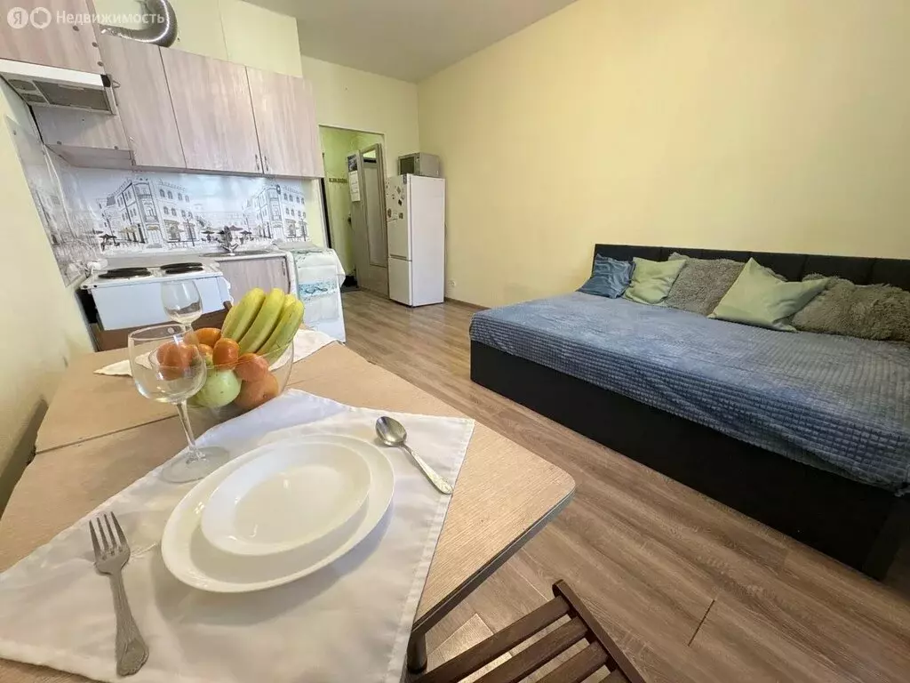Квартира-студия: Кудрово, Пражская улица, 15 (21.1 м) - Фото 1