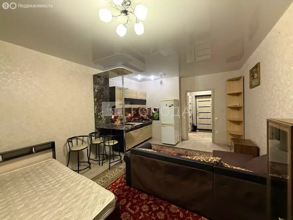 Квартира-студия: Новосибирск, улица Костычева, 40/3 (30 м) - Фото 1
