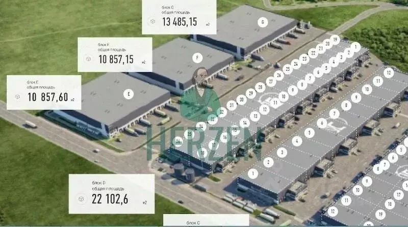 Склад в Московская область, Подольск городской округ, Бережки парк кп ... - Фото 2