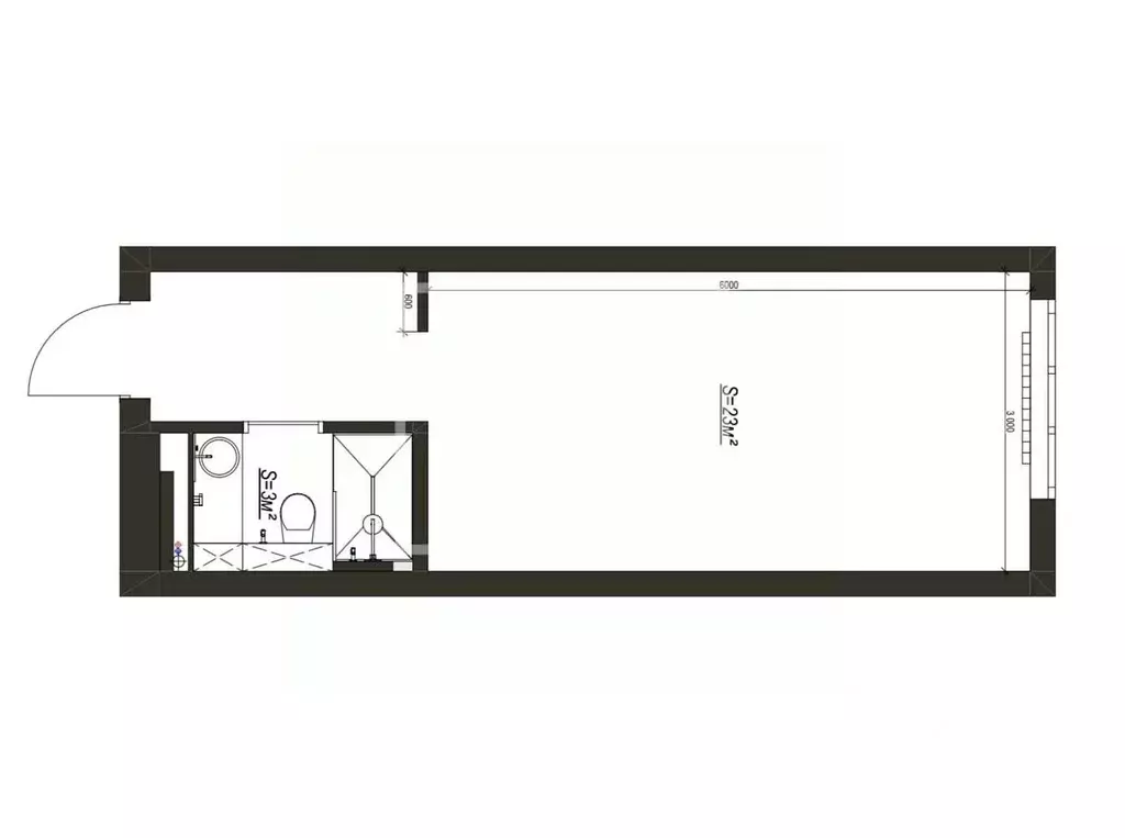 Офис в Башкортостан, Уфа Революционная ул., 70/1 (26 м) - Фото 1