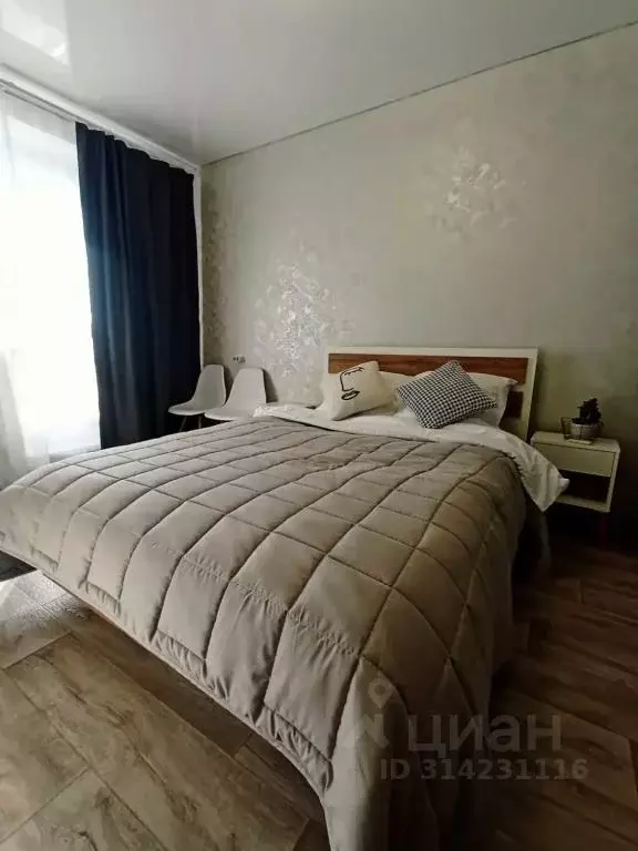 1-к кв. Челябинская область, Чебаркуль Октябрьская ул., 9Б (32.0 м) - Фото 0