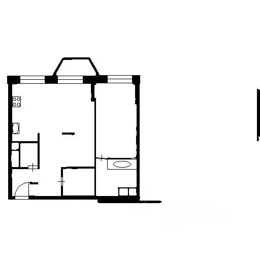 Квартира, 2 комнаты, 64.9 м - Фото 1