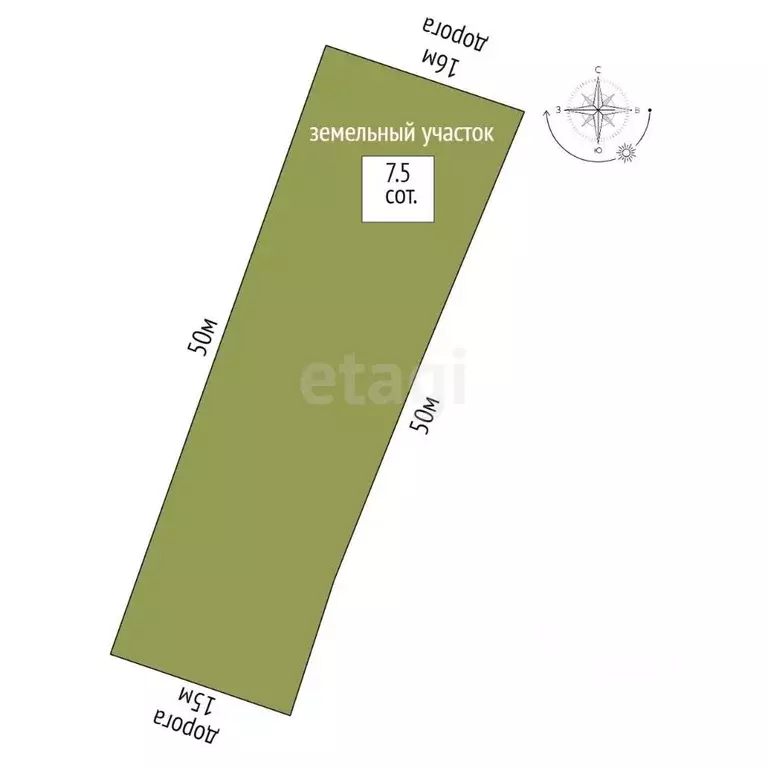 Участок в Тюменская область, Тюменский муниципальный округ, с. Онохино ... - Фото 2