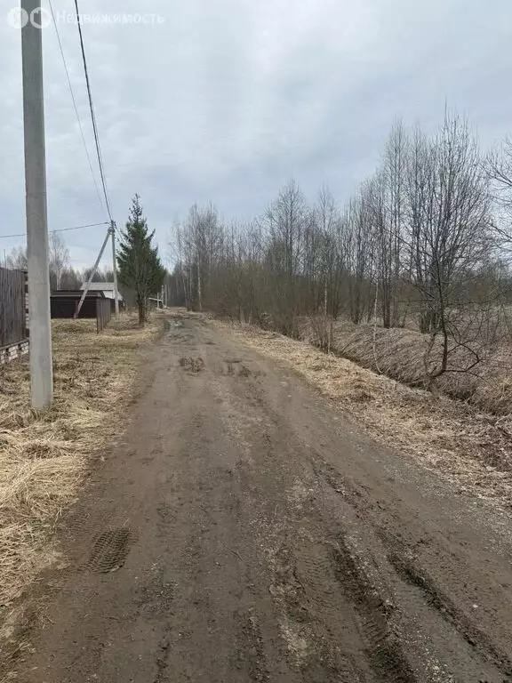 Участок в Тверская область, Кимрский муниципальный округ, деревня ... - Фото 0