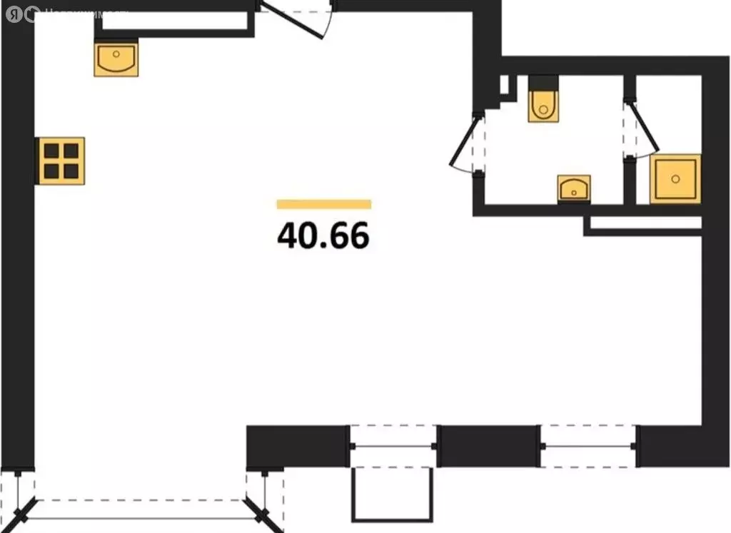 2-комнатная квартира: Владивосток, Советский район, улица Мусоргского, ... - Фото 2