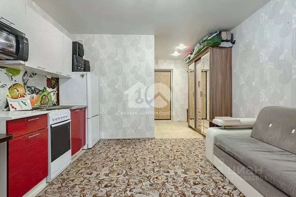 Студия Новосибирская область, Бердск ул. Ключевая, 51 (25.0 м) - Фото 2