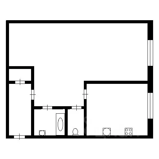 1-к кв. Красноярский край, Норильск Ленинский просп., 45Б (32.1 м) - Фото 2