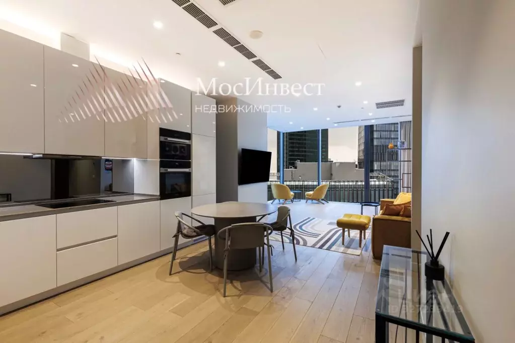 2-к кв. Москва 1-й Красногвардейский проезд, 22с1 (84.0 м) - Фото 1