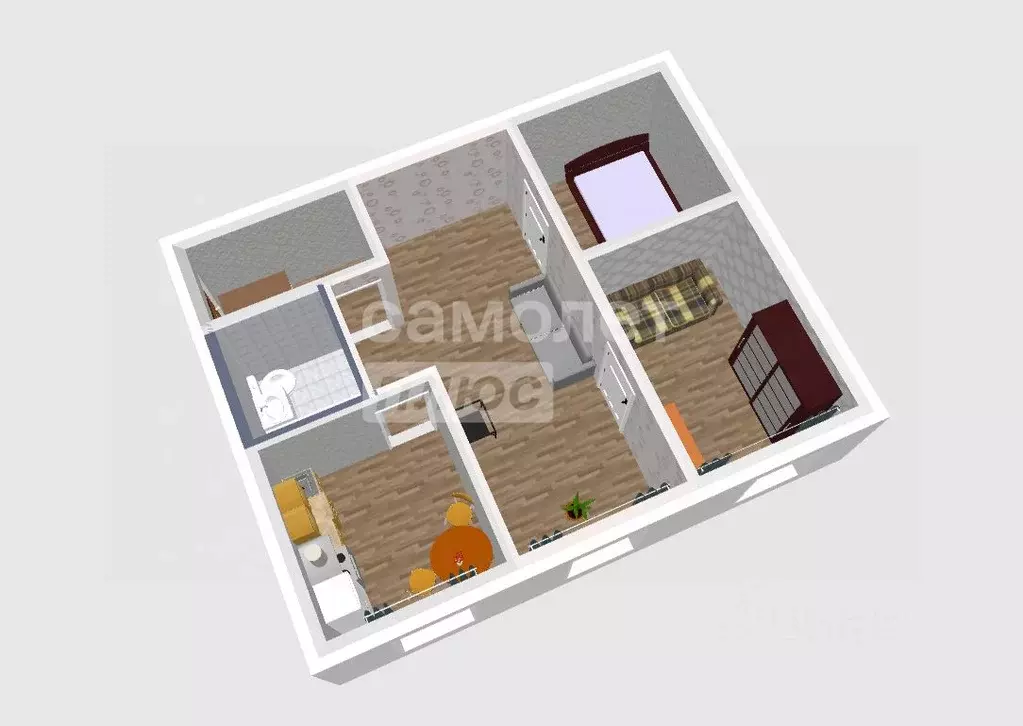 3-к кв. Алтайский край, Бийск ул. Нефтебаза, 7 (72.0 м) - Фото 2