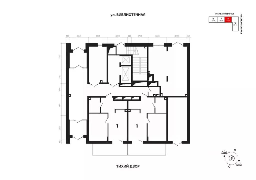 1-к кв. Свердловская область, Екатеринбург Втузгородок жилрайон,  ... - Фото 2