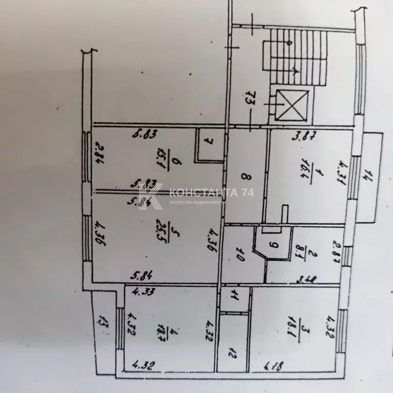 4-к кв. Челябинская область, Челябинск ул. 250-летия Челябинска, 15А ... - Фото 2