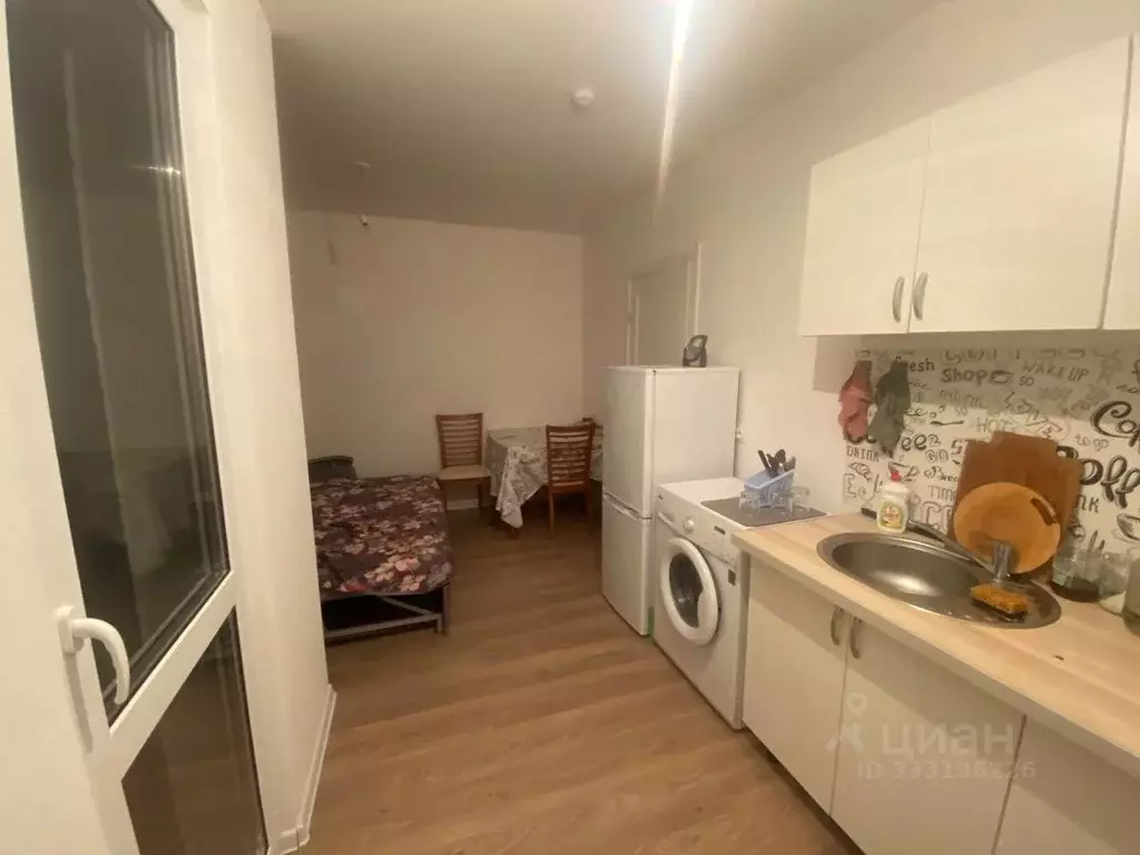 Студия Санкт-Петербург дор. Муринская, 6 (21.0 м) - Фото 1