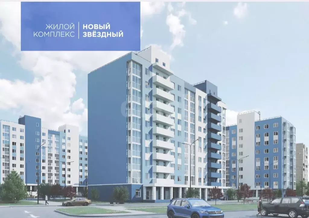 1-к кв. Пермский край, Пермь пос. Новые Ляды, Новый Звездный жилой ... - Фото 2