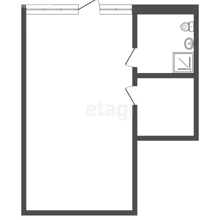 Квартира-студия: Севастополь, улица Вакуленчука, 53/9 (50.7 м) - Фото 0