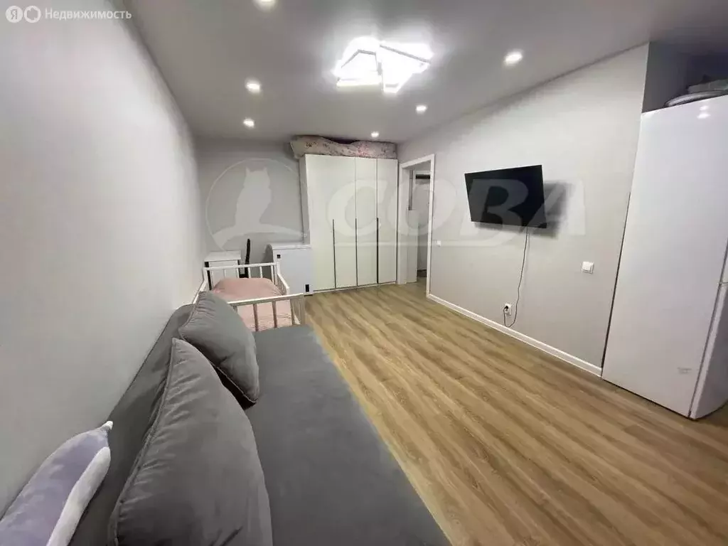 Квартира-студия: деревня Патрушева, улица Александра Пушкина, 16 (30 ... - Фото 2