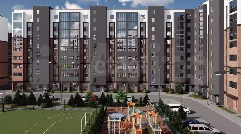 2-к. квартира, 60 м, 9/10 эт. - Фото 1