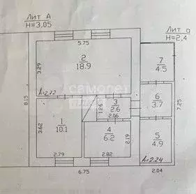 Дом 50,9 м на участке 9,5 сот. - Фото 0