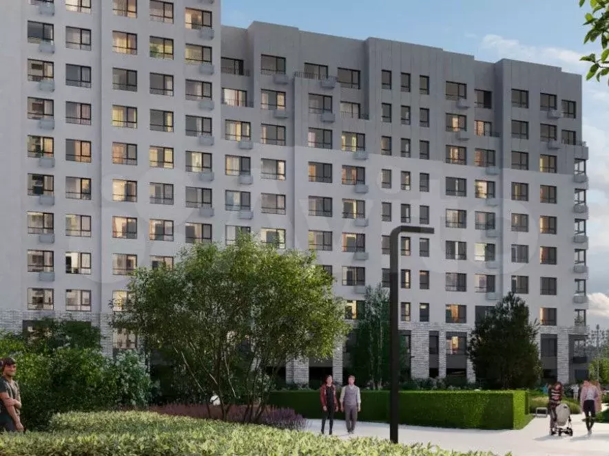 Квартира-студия, 48,1 м, 24/25 эт. - Фото 1