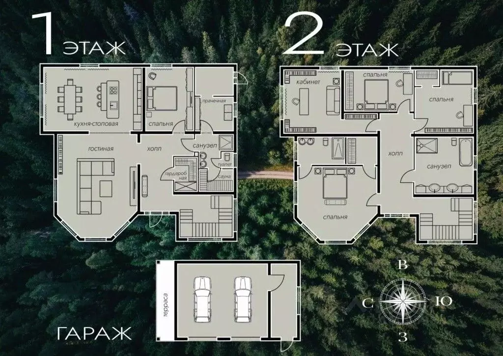 Дом в Ленинградская область, Всеволожский район, Куйвозовское с/пос, ... - Фото 2