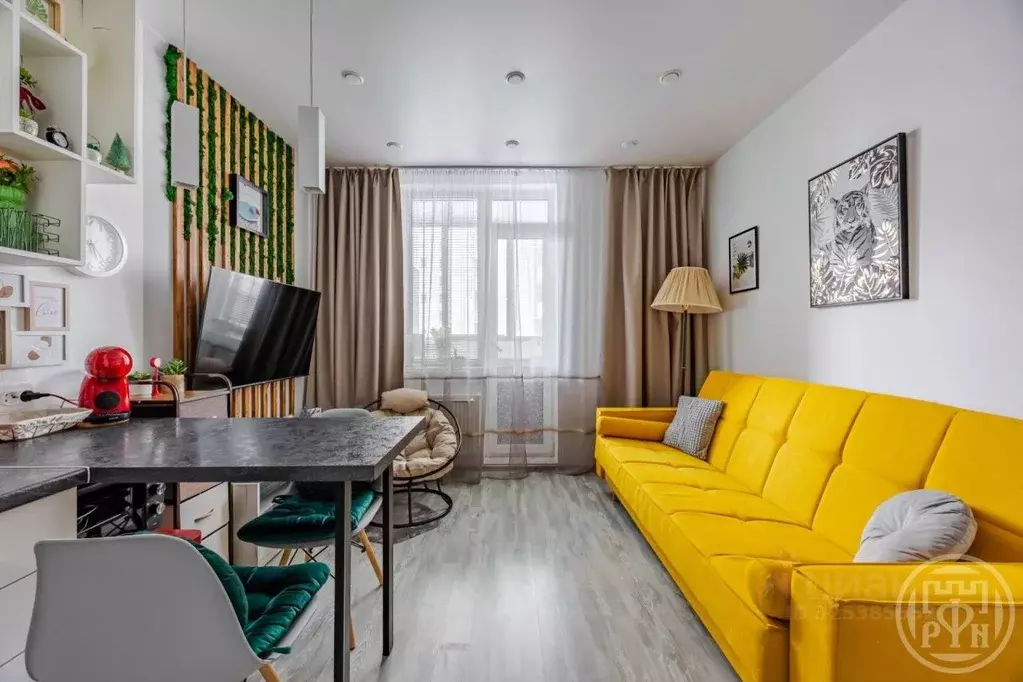 Студия Ленинградская область, Мурино Всеволожский район, бул. ... - Фото 1