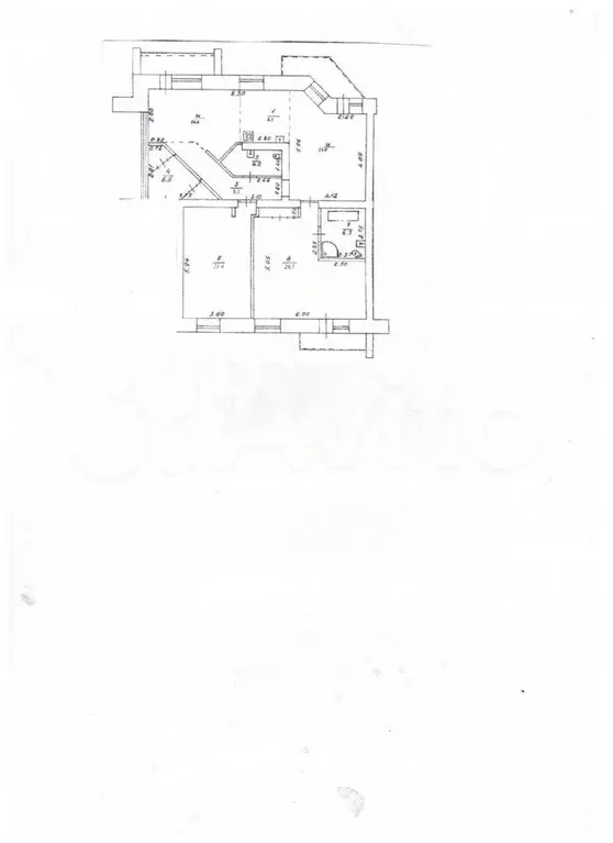 3-к. квартира, 119,1 м, 3/6 эт. - Фото 0