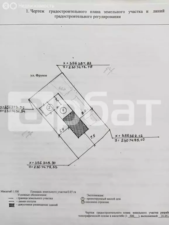 Участок в Шарья, улица Фрунзе, 24 (7.5 м) - Фото 0