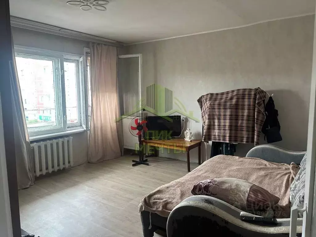 1-к кв. Бурятия, Улан-Удэ просп. Строителей, 18 (32.4 м) - Фото 1