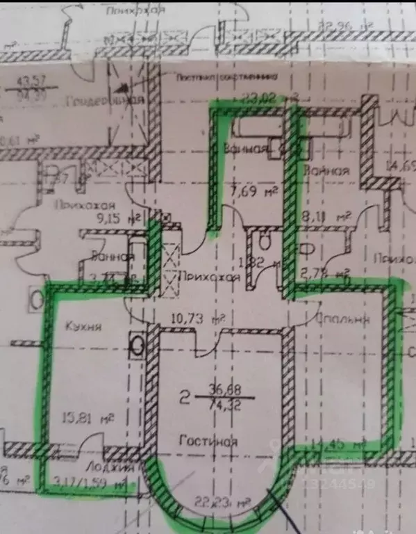 2-к кв. Ярославская область, Ярославль Приозерная ул., 5 (73.6 м) - Фото 1