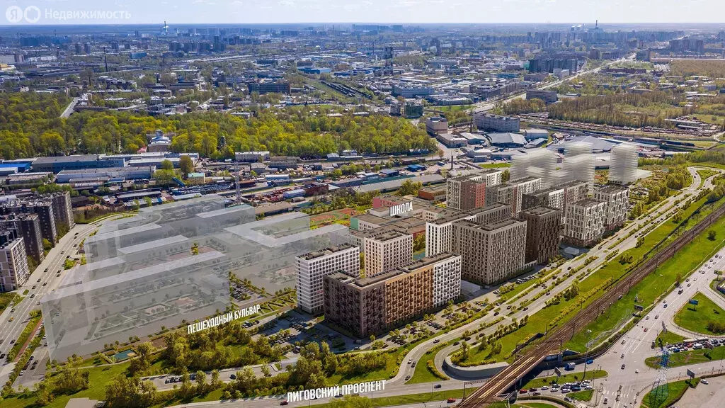1-комнатная квартира: Санкт-Петербург, ЖК Витебский Парк (40.1 м) - Фото 1